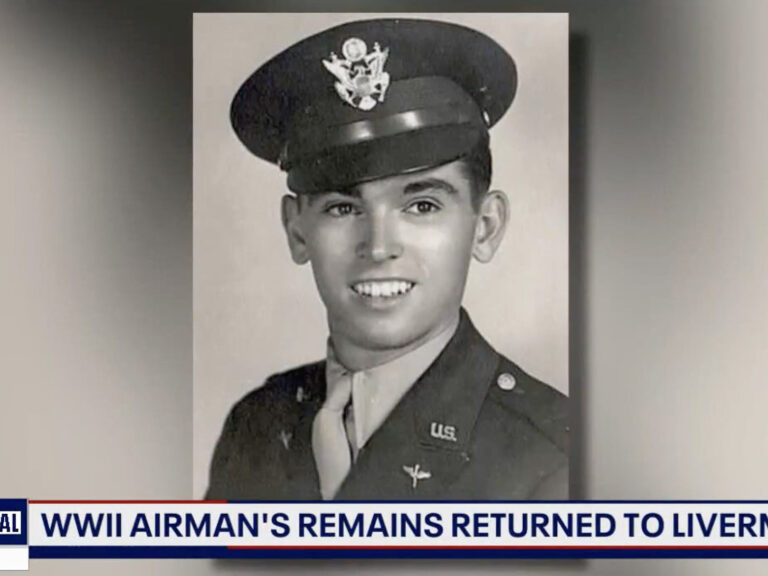 FOX 2 – KTVU: WWII airman’s remains returned home to Livermore, 81 years later